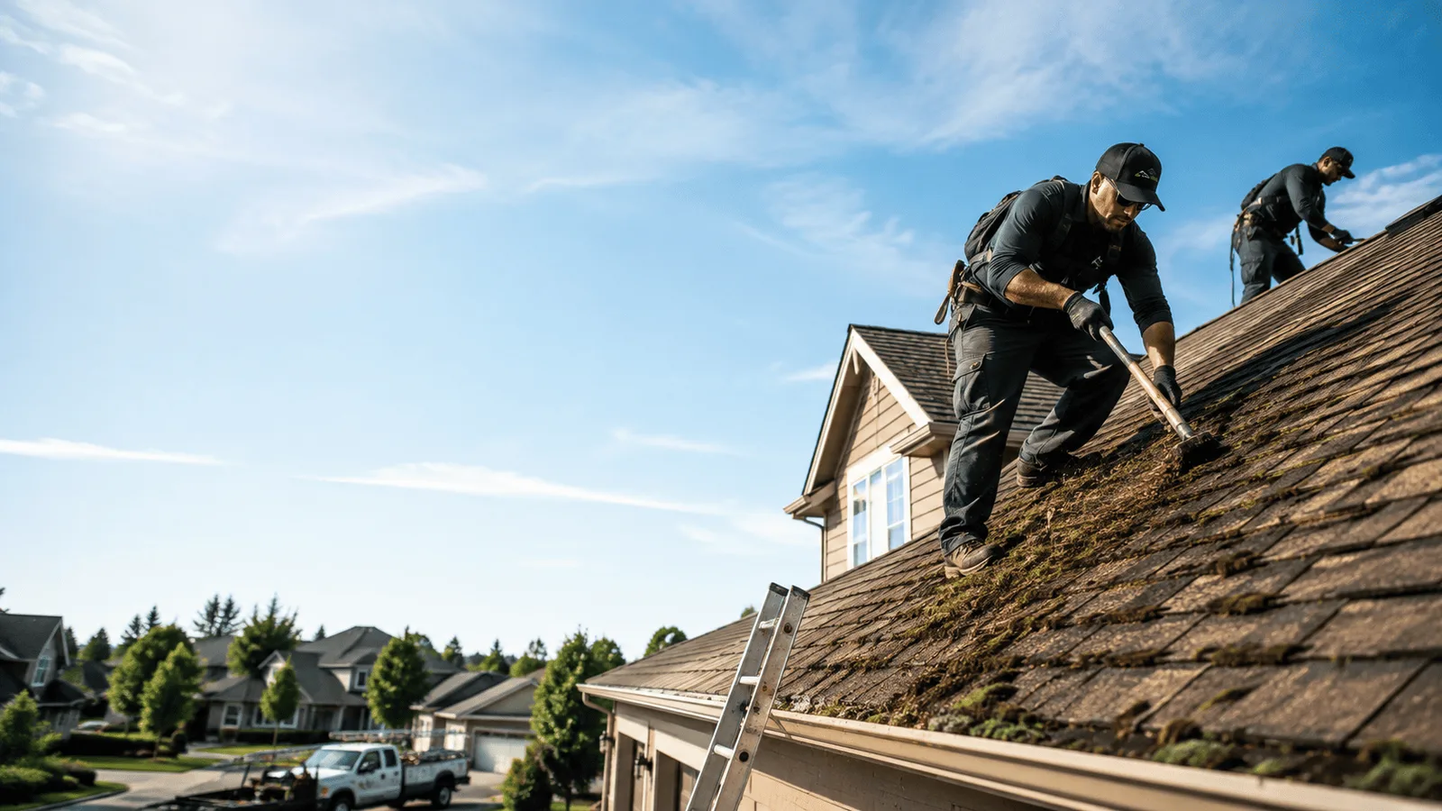 Roof Moss Removal in Bogata, TX near me